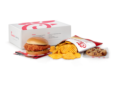 Spicy Chicken Sandwich Packaged Meal