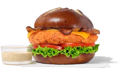 Spicy Pretzel Cheddar Club